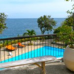Ocean View Plus hotel rooms sleep 4 adults and offer stunning views of Philippines Cebu Straight.