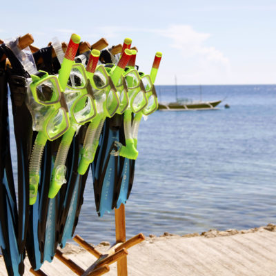 complimentary snorkeling snorkelling at Granada Beach Resort Oslob Cebu Philippines