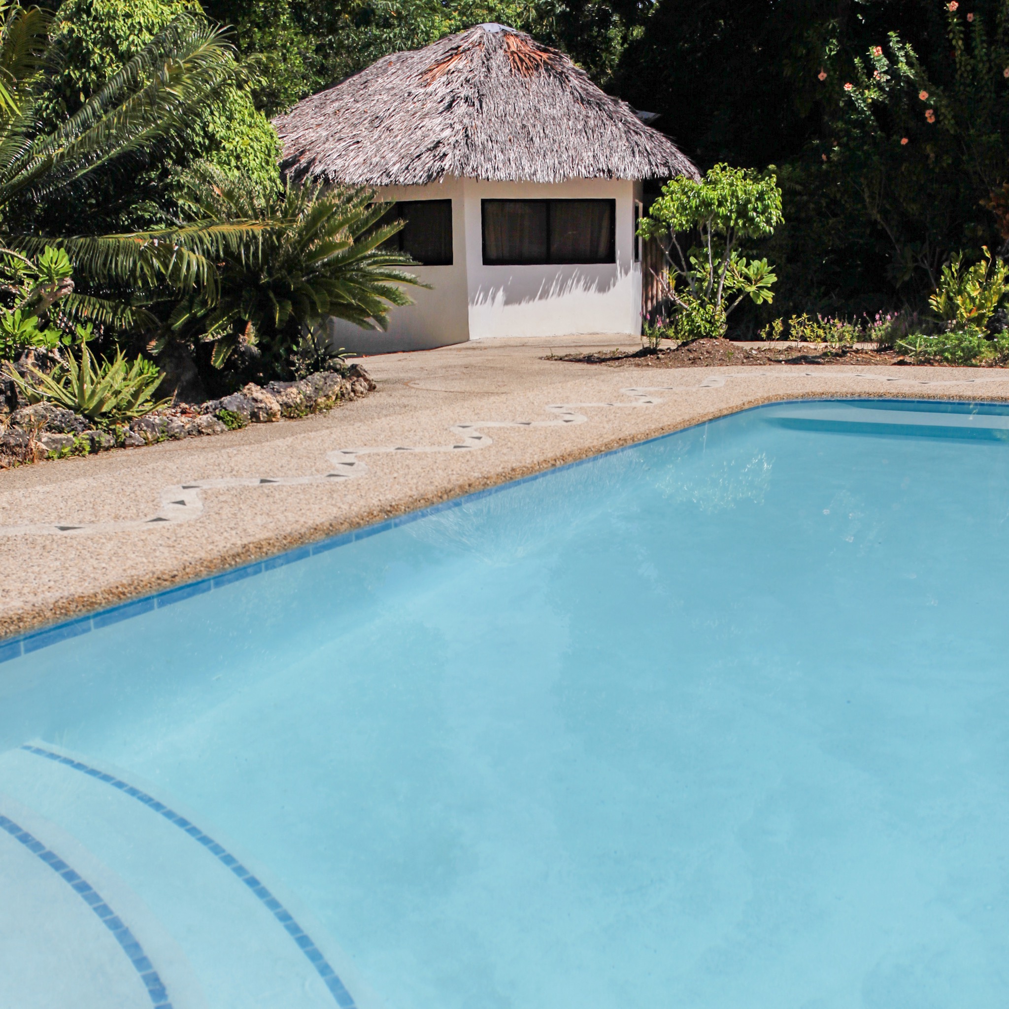 Granada Beach Resort Pool View Cottage Premium Holiday Vacation Accommodations Oslob, Boljoon Cebu Philippines luxury room