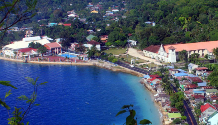 beach resort in Oslob, Cebu near historic Boljoon