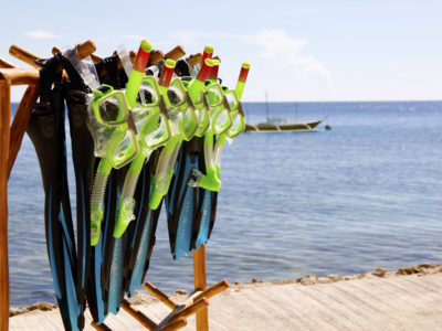 complimentary snorkeling snorkelling at Granada Beach Resort Oslob Cebu Philippines