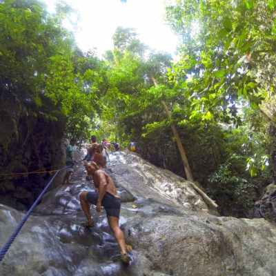 Cebu Waterfall Tour Trifecta visits three waterfalls in one tour. Aguinid Waterfall, Secret Waterfall, Tumalog Waterfall