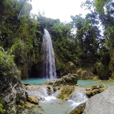 Secret Waterfall Tour Cebu Philippines Oslob Waterfall without a lot of people