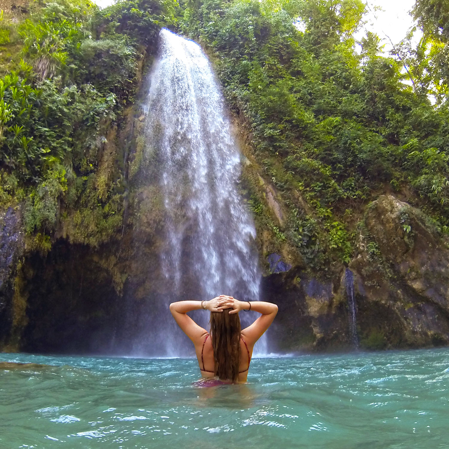 visit three waterfalls around Cebu with Granada Beach Resort waterfall tour