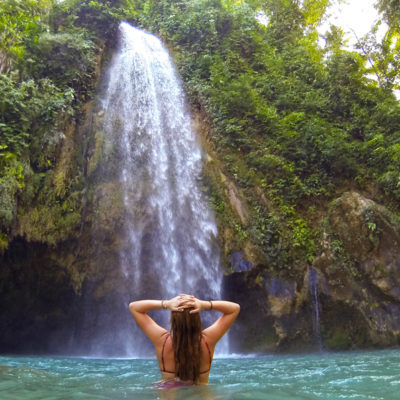 Cebu Waterfall secret waterfall tour off the beaten path stunning waterfall trip Cebu Philippines