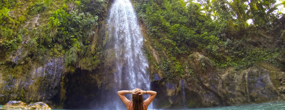 Cebu Waterfall secret waterfall tour off the beaten path stunning waterfall trip Cebu Philippines