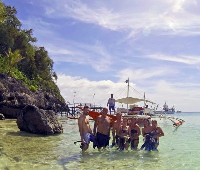 Boat trip tour to Sumilon Island with Snorkeling at Sumilon Island Sandbar