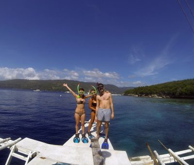 Sumilon Island Snorkeling Boat Tour