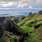 Osmeña Peak Osmenia Peak hiking looking west to Moaboal Cebu Philippines hiking tour