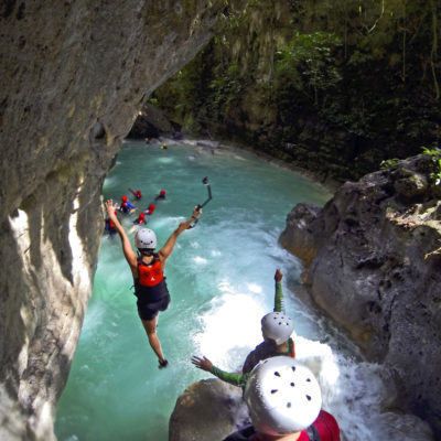 Kawasan Canyoneering Badian Cliff Jumping