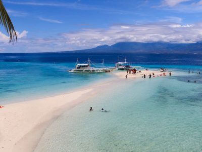 10 things to do in Oslob Cebu, Island Hopping Sumilon Island Sandbar