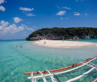 Sumilon Island Oslob Cebu Snorkeling and sandbar day trip Philippines boat island hopping tour