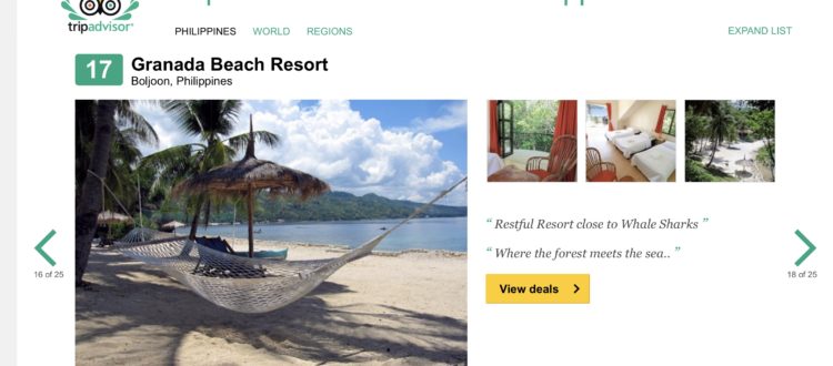 Award Winning Resort best Resort in Cebu TripAdvisor Travellers choice Winner